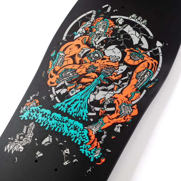 Santa Cruz skateboard deck Roskopp Four Reissue Black 10.21"