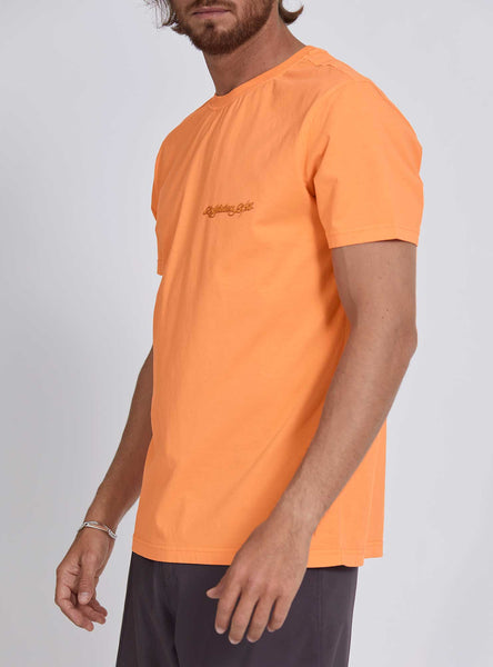 Lightning Bolt Men's Barrel T-Shirt Coral