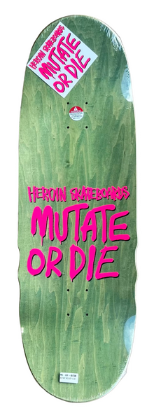 Heroin skateboard deck Mutant Wide Boy 10.28"
