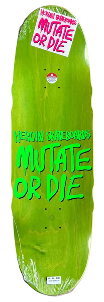 Heroin skateboard deck Mutant RazorEgg 9.50"