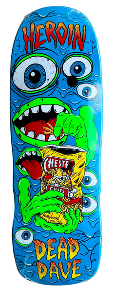 Heroin skateboard deck Swampy Mutate or Die 10.10"