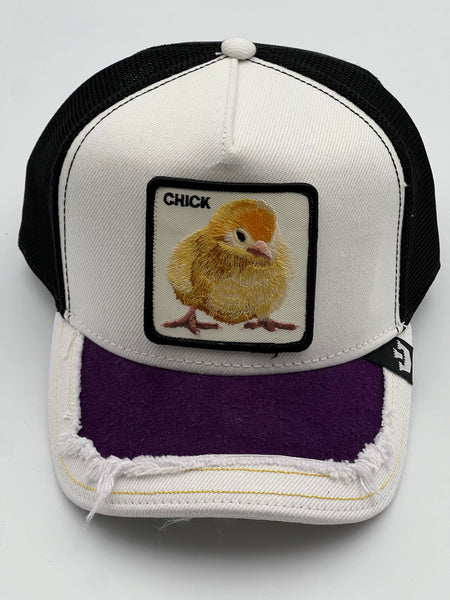 Goorin The Farm trucker cap collection - Silky Chick White 1011282 One Size