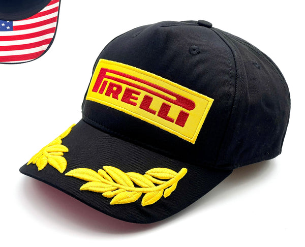 Pirelli cap official podium Flag Edition USA merchandise Black