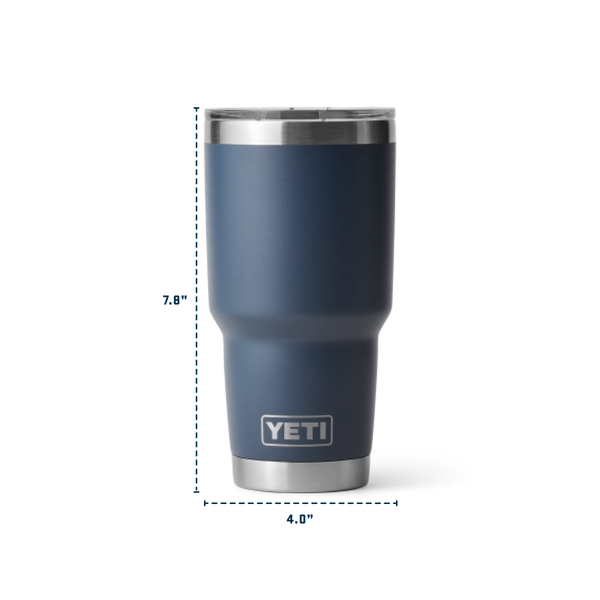 Yeti Rambler Tumbler White 30oz