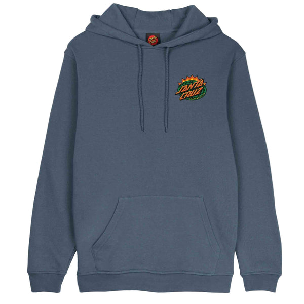 Santa Cruz pullover hoodie Kendall End Of The Dot Hood Storm Grey