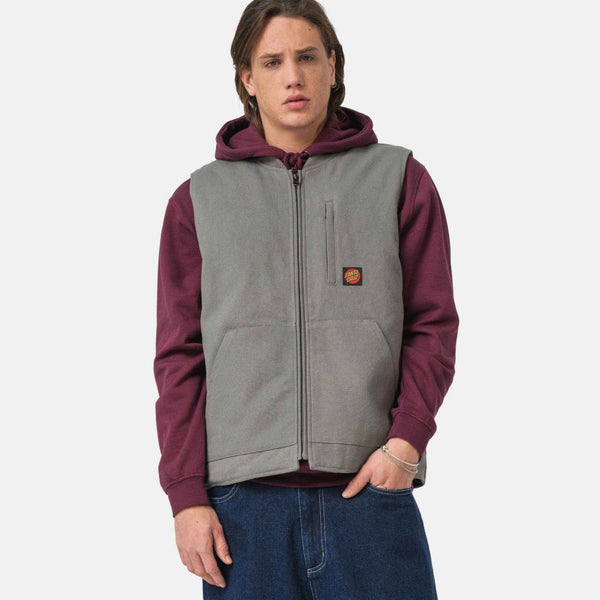 Santa Cruz sleeveless jacket Classic Label Vest Mist