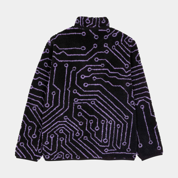 Santa Cruz soft sherpa fleece zip jacket Freestyle Circuit