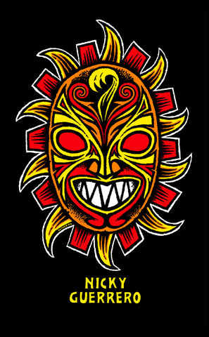 Powell Peralta Nicky Guerrero Mask Sticker (Single) SSPPNGM20