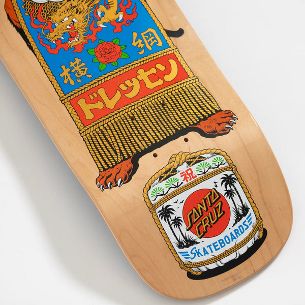 Santa Cruz skateboard deck Dressen Sumo Dog 9.3"