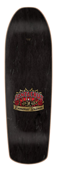 Santa Cruz skateboard deck Guzman Divine Diner Shaped 9.16"