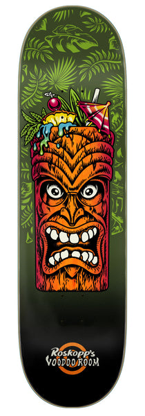 Santa Cruz skateboard deck Roskopp Tiki Mug Pro 8.5"