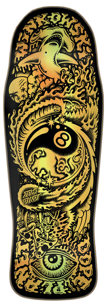 Santa Cruz skateboard deck Winkowski Dope Planet Black / Gold 10.34"