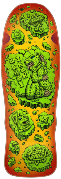 Santa Cruz skateboard deck Winkowski Jaguar Orange 10.35"