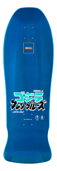 Santa Cruz x Godzilla skateboard deck Mothra Kaiju Roskopp 10.125"