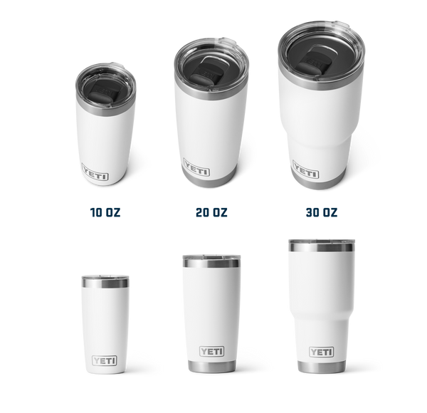 Yeti Rambler Tumbler Insulated White 10oz
