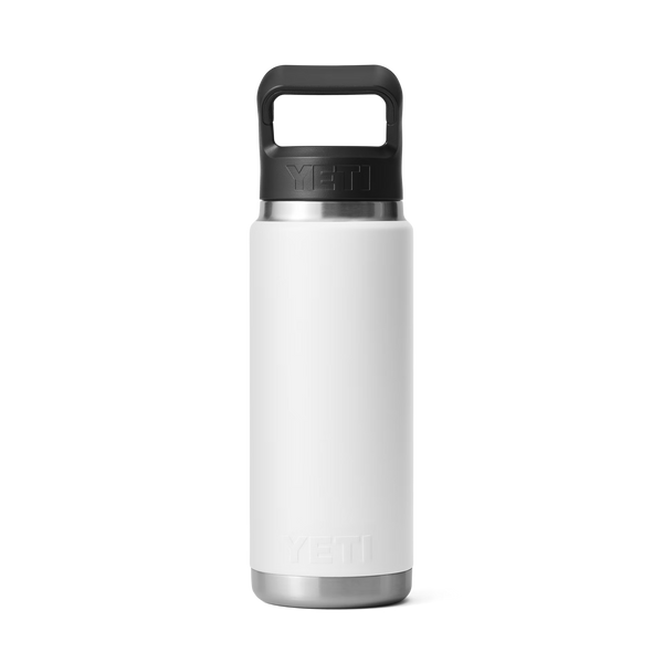 Yeti Rambler Straw Bottle Insulated White 26oz