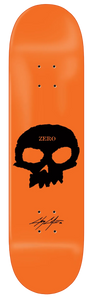 Zero skateboard Deck Signature Skull Cole 8.5"