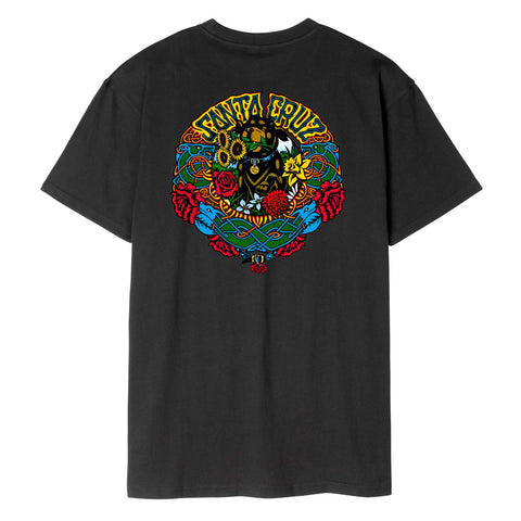 Santa Cruz Dressen Mash Up Opus Mens T-Shirt Black