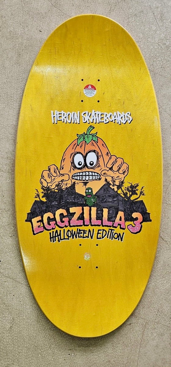Heroin skateboard deck Eggzilla 3 14
