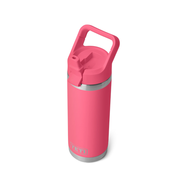 Yeti Rambler Straw Bottle  Insulated Tropical Pink 18oz
