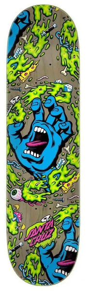 Santa Cruz skateboard deck Slime Scream (Birch) Brown 8.25
