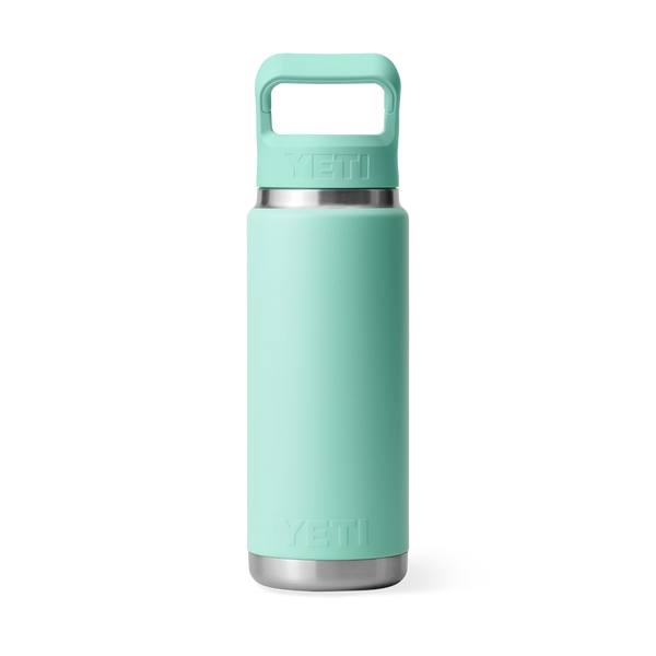 Yeti Rambler Straw Bottle Insulated Seafoam 26oz