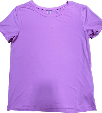 Roxy Active Short Sleeve Tee Pink Small Sample 50% Off SERJKT04006