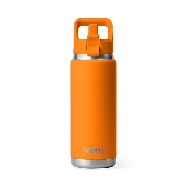 Yeti Rambler Straw Bottle Insulated King Crab 26oz