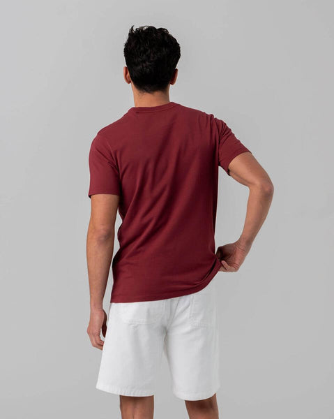 Lightning Bolt Forever tee SS T-Shirt Ruby Wine 99AMATST001R18000