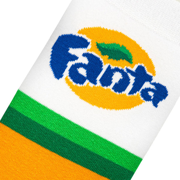 Cool Socks Fanta Orange Womens Socks Size UK 2.5-7.5