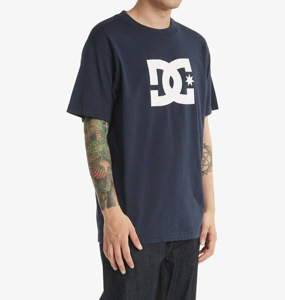 DC STAR Men's T-shirt Navy ADYZT04985-BYJ0