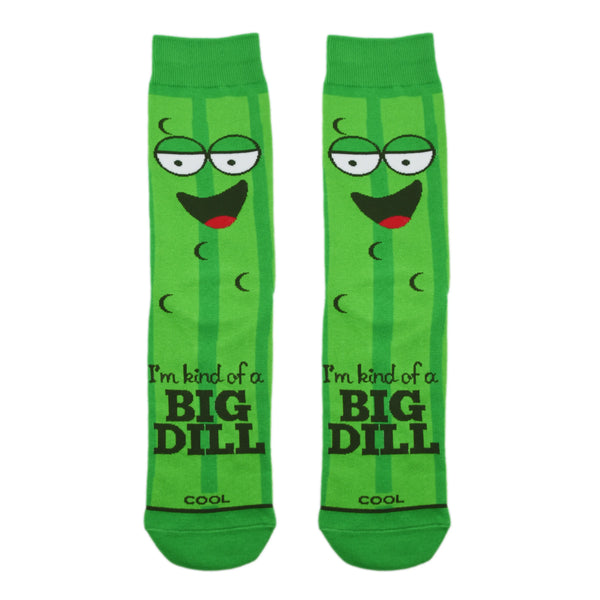 Cool Socks Kind Of A Big Dill Socks Size US 8-12 10059MCNCD