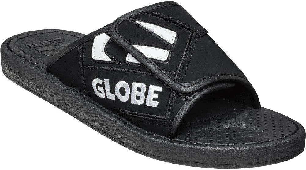 Globe Focus Bl Slide Black White Black GBFOCBLS 10178 West
