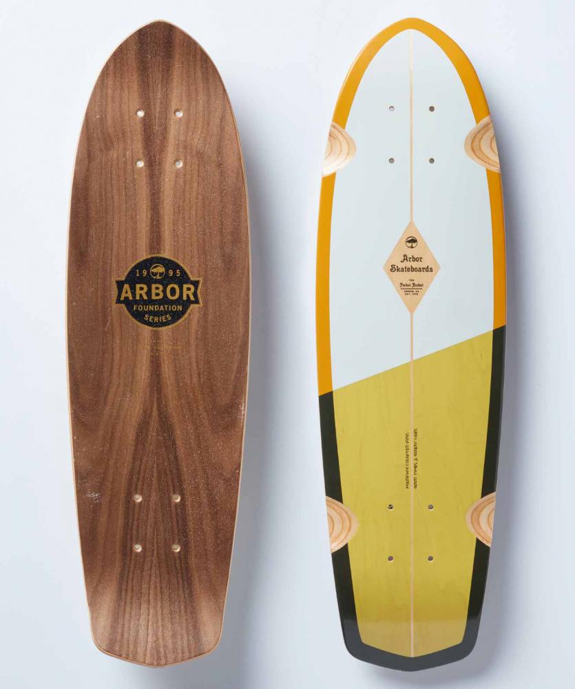 Skateboard Complet Arbor Foundation Pocket Rocket 27 Pouces - Neuf, Manuel, Multicolore