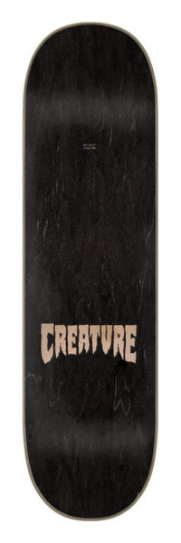 Creature Skateboard Pro Deck Baekkel Skirmish Grey 8.6in CRE-SKD-2411