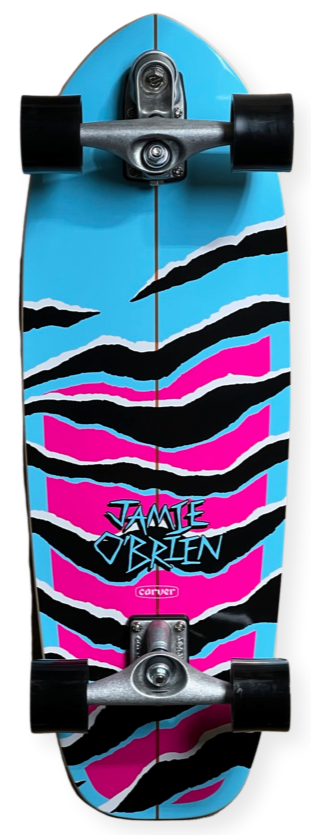 Carver skateboard complete JOB Blue Tiger 31