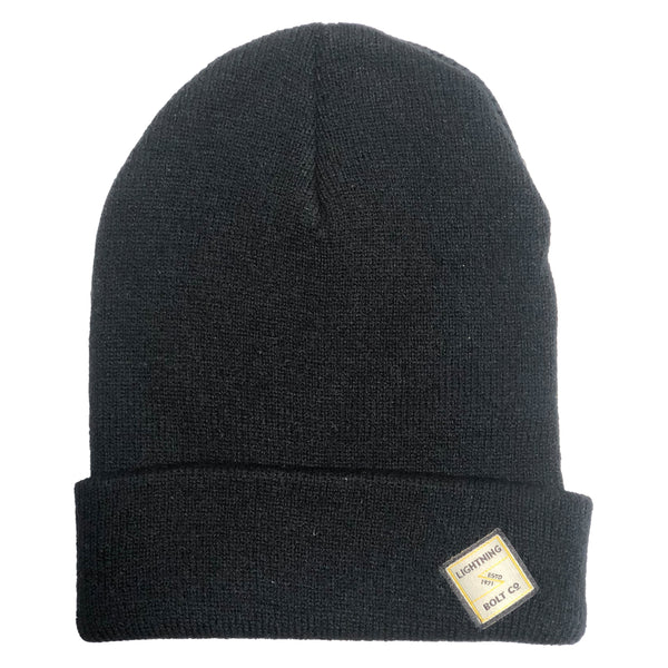 Lightning Bolt 1971 Beanie Black 99AMABEA002K00-2