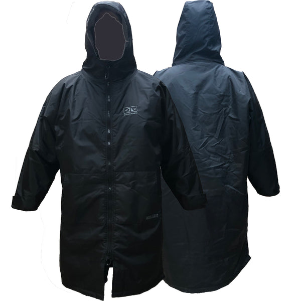 Ocean & Earth Super Storm Waterproof Hooded L/XL Poncho Black AMTW25