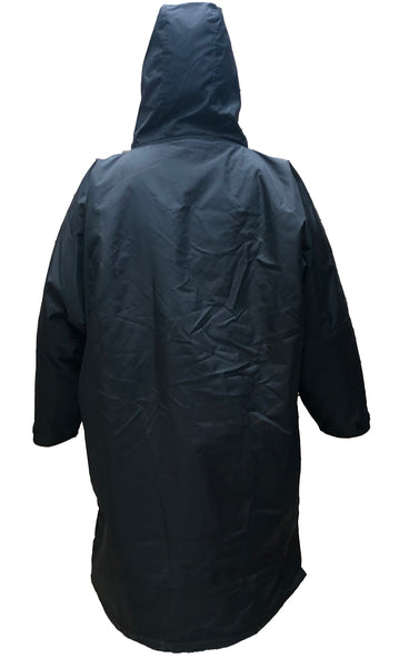 Ocean & Earth Super Storm Waterproof Hooded L/XL Poncho Black AMTW25