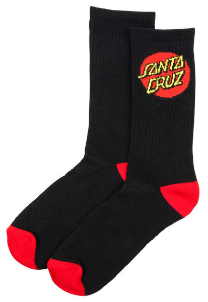 Santa Cruz Socks Classic Dot (2 pairs) size UK 8-11