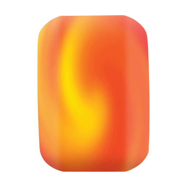 Santa Cruz - Slime Balls Skateboard Wheels (pack of 4) - Brains Speed Balls - Orange / Yellow swirl 99a 56mm SLM-SKW-0101