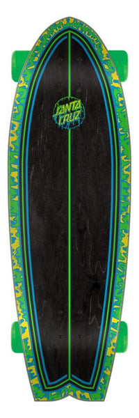 Santa Cruz Complete Skateboard Toxic Dot Shark 27.7" SCR-COM-0927