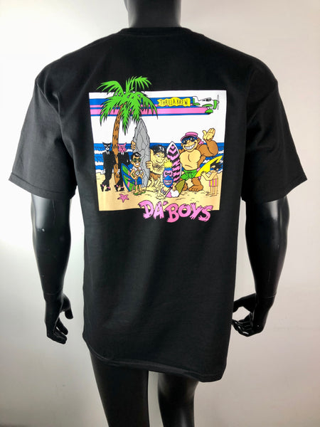 Thrilla Krew Da Boys Men T-shirt Black