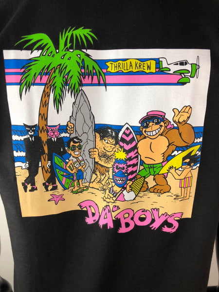 Thrilla Krew Da Boys Men T-shirt Black