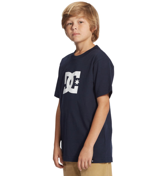 DC Star Kids Short Sleeve T-Shirt Navy