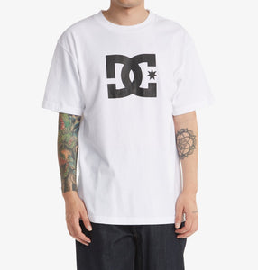DC STAR Men's T-shirt White ADYZT04985-WBB0