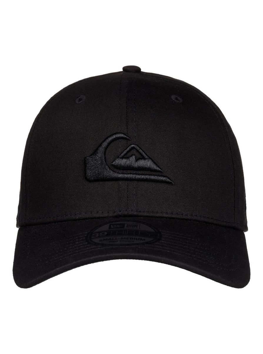 & New Cap Black Wave – Era Quiksilver AQYHA034 Mens Mountain Stretch Fit West French