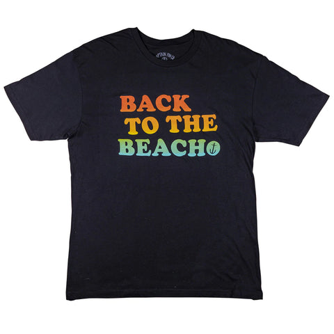 Captain Fin Co Tee shirt Back to the Beach Black CT213001