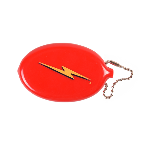 Lightning Bolt Bolt Coin Pouch Red 99AUNCAR001R00