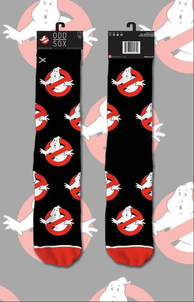 Odd Sox crew socks Ghostbusters Logos Black US 8-12